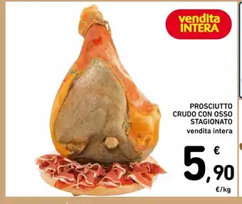 Spazio Conad Prosciutto crudo con osso stagionato offerta