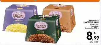 Spazio Conad Creazioni di panettone bauli offerta