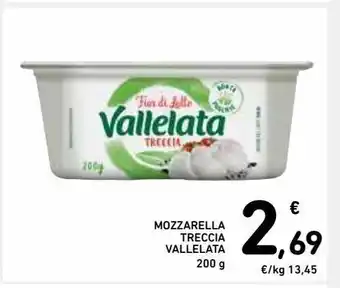Spazio Conad Mozzarella treccia vallelata offerta