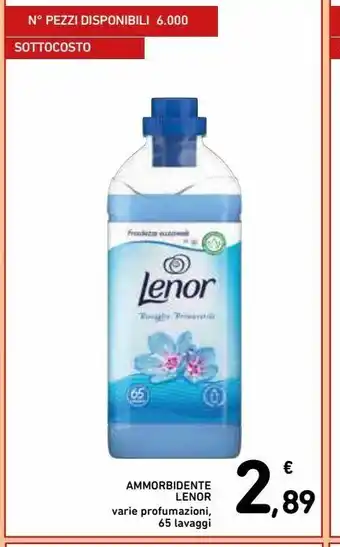 Spazio Conad Ammorbidente lenor offerta