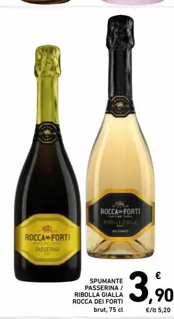 Spazio Conad Spumante passerina/ribolla gialla rocca dei forti offerta