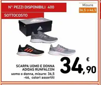 Spazio Conad Scarpe uomo e donna adidas runfalcon offerta