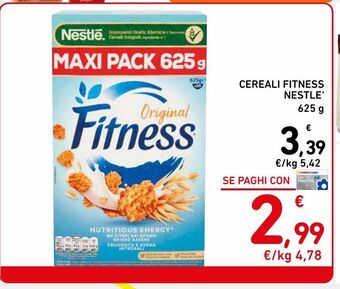Spazio Conad Cereali fitness nestlé offerta