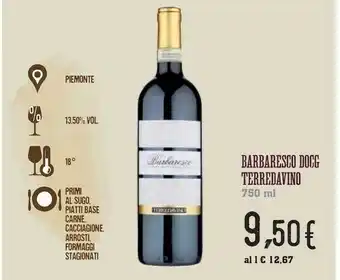 Terredavino Barbaresco Docg