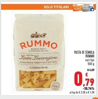 Conad Mosconi Pasta all'uovo offerta