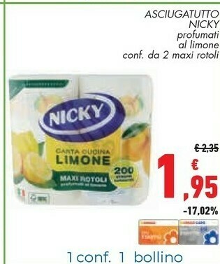 Conad Pulizie di casa offerta
