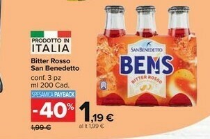Carrefour Market San Benedetto Bens - Bitter Rosso offerta