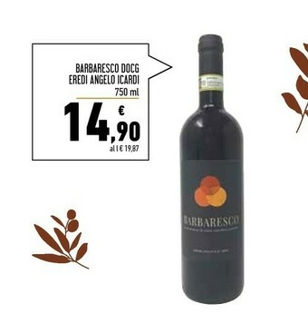 Conad Eredi Angelo Icardi Barbaresco Docg offerta