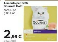 Carrefour Market Purina Alimento Per Gatti Gourmet Gold offerta
