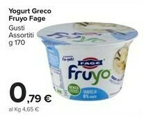 Carrefour Market Fage Fruyo Pera 170 G(ml) offerta