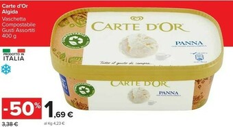 Carrefour Market Algida Carte D'Or Panna 400 G(ml) offerta