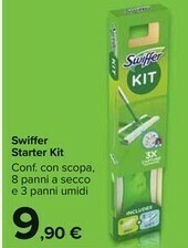 Carrefour Market Swiffer Starter Kit offerta