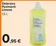 Carrefour Market Detersivo Pavimenti Limone 1500 Ml offerta