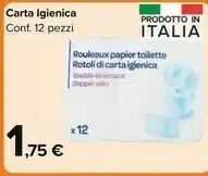 Carrefour Market Carta Igienica 12 Pezzi offerta