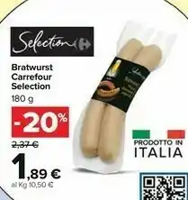 Carrefour Market Selection carrefour Bratwurst offerta