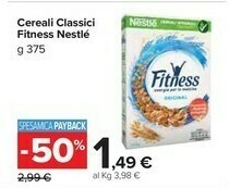 Carrefour Market Nestlè Fitness Cereali 375 G(ml) offerta