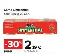 Carrefour Market Bolton alimentari spa Simmenthal offerta