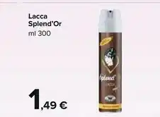 Carrefour Market Splend D'or Lacca 300 Ml offerta