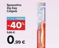Carrefour Market Colgate Spazzolino Zig Zag offerta