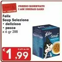 Despar Purina Fleix Soup Selezione offerta