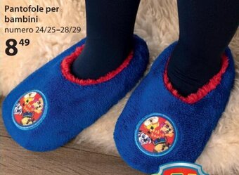 NKD Pantofole per bambini numero 24/25-28/29 offerta