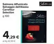 Carrefour Carrefour Selection Salmone Affumicato Selvaggio Dell'Alaska offerta