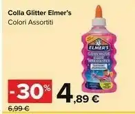 Elmer's Colla Liquida Glitterata Rossa
