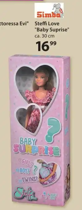 Simba Steffi Love "Baby Suprise" 30 cm