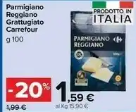 Carrefour Carrefour Parmigiano Reggiano Grattugiato offerta