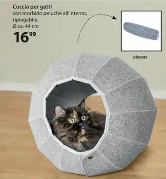 Cuccia per gatti Ø 44 cm
