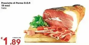Despar Neve Prosciutto di Parma offerta