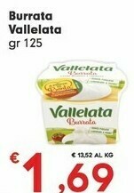 Despar Vallelata Mozzarella offerta