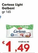Despar Galbani Certosa offerta