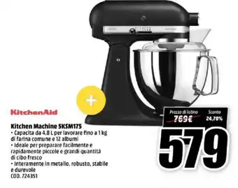 Kitchen Aid Kitchen Machine 5KSM175