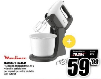 Moulinex Sbattitore HM4641