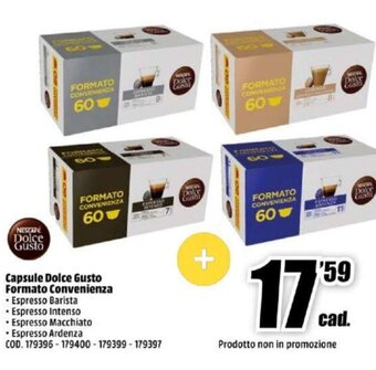 MediaWorld Nescafé Dolce Gusto Capsule Formato Convenienza offerta