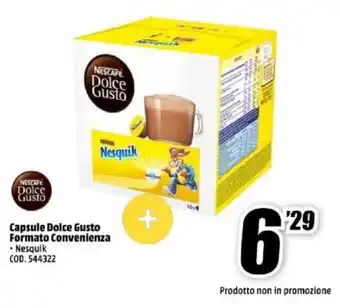 MediaWorld Nescafé Dolce Gusto Capsule Formato Convenienza offerta