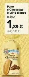 Carrefour Mulino Bianco Pane E Cioccolato offerta
