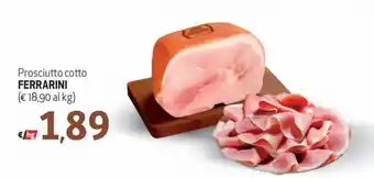 Spak Supermercati Ferrarini Prosciutto cotto offerta