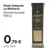 Carrefour La Molisana Pasta Integrale offerta