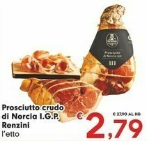 Despar Renzini Prosciutto crudo offerta