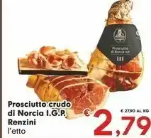 Despar Renzini Prosciutto crudo offerta