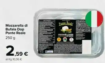 Carrefour Vallelata Mozzarella di bufala offerta