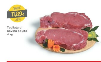 DPiù Tagliata Di Bovino Adulto offerta