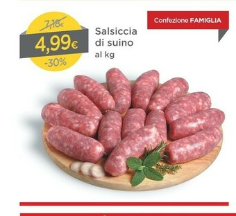 DPiù Salsiccia Di Suino offerta