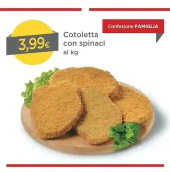 Cotoletta Con Spinaci