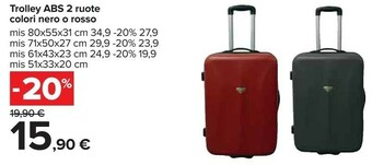 Carrefour Trolley offerta