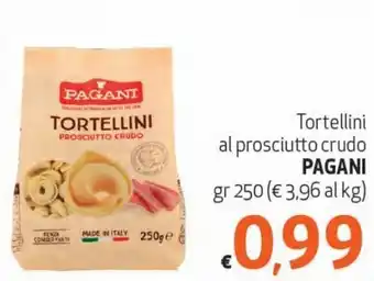 Pagani Tortellini al prosciutto crudo 250 gr