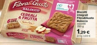 Carrefour Balocco Biscotti offerta