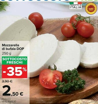 Carrefour Mozzarella di bufala offerta
